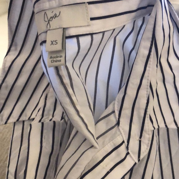 Joie Selinde Long Sleeve Stripe Blouse - Picture 4 of 4